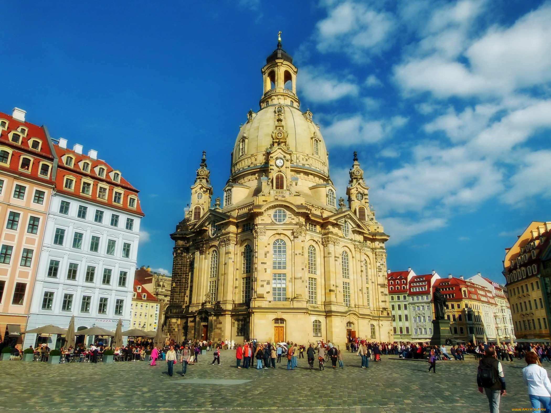 , -  ,  ,  , dresden, city, germany, frauenkirche, church